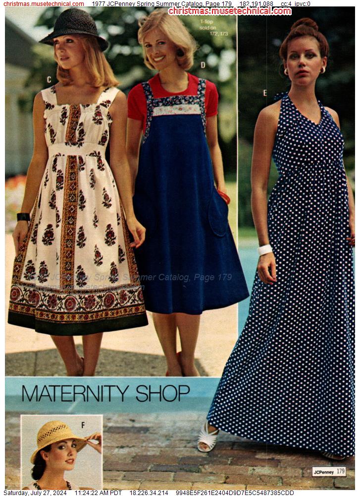 1977 JCPenney Spring Summer Catalog, Page 179