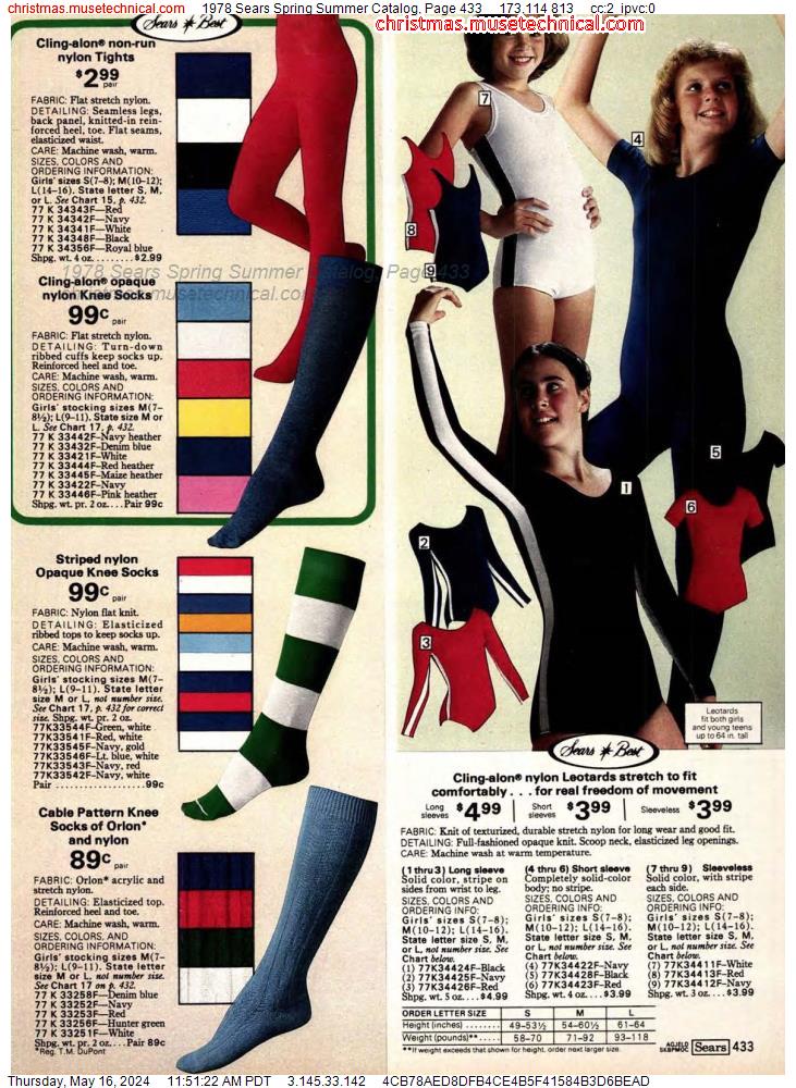 1978 Sears Spring Summer Catalog, Page 433