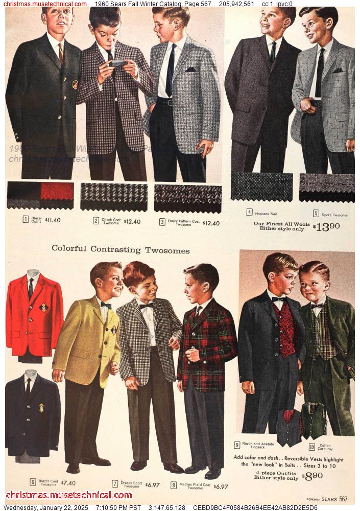 1960 Sears Fall Winter Catalog, Page 567