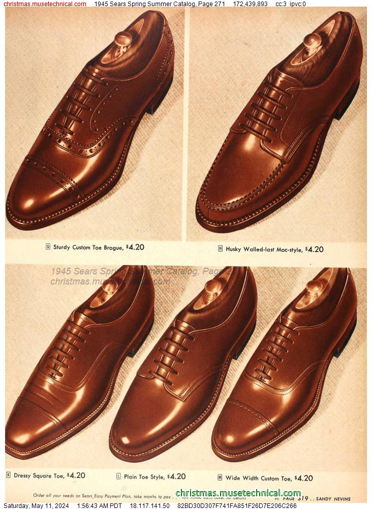 1945 Sears Spring Summer Catalog, Page 271