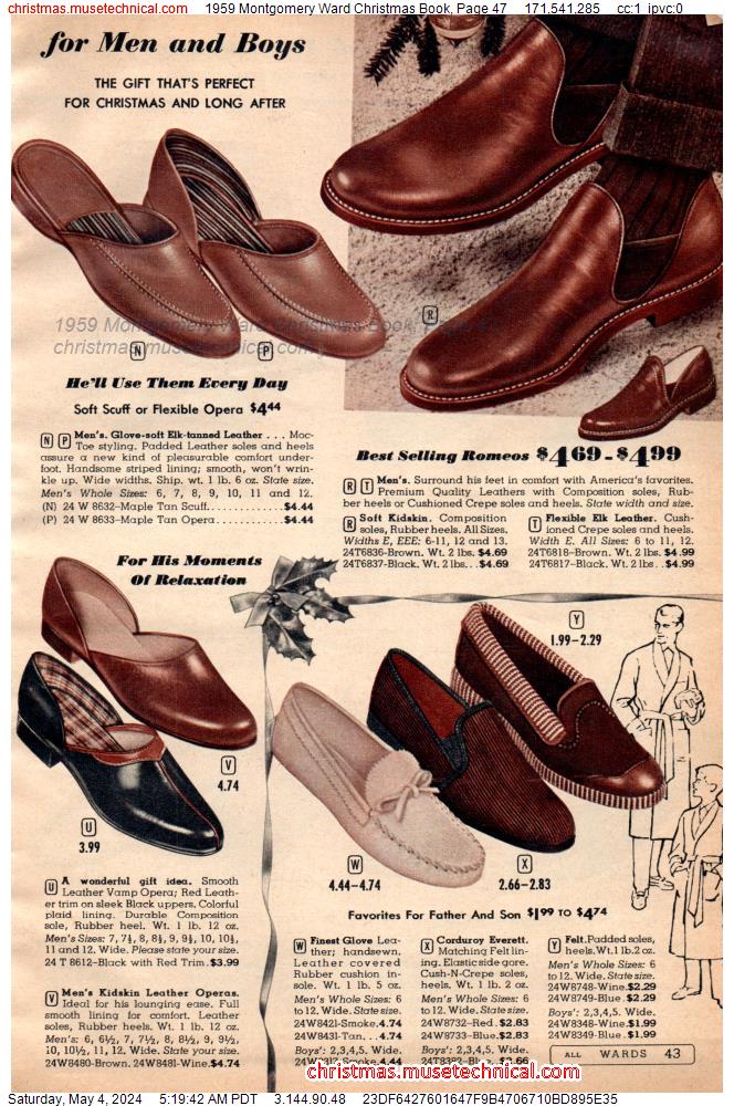 1959 Montgomery Ward Christmas Book, Page 47