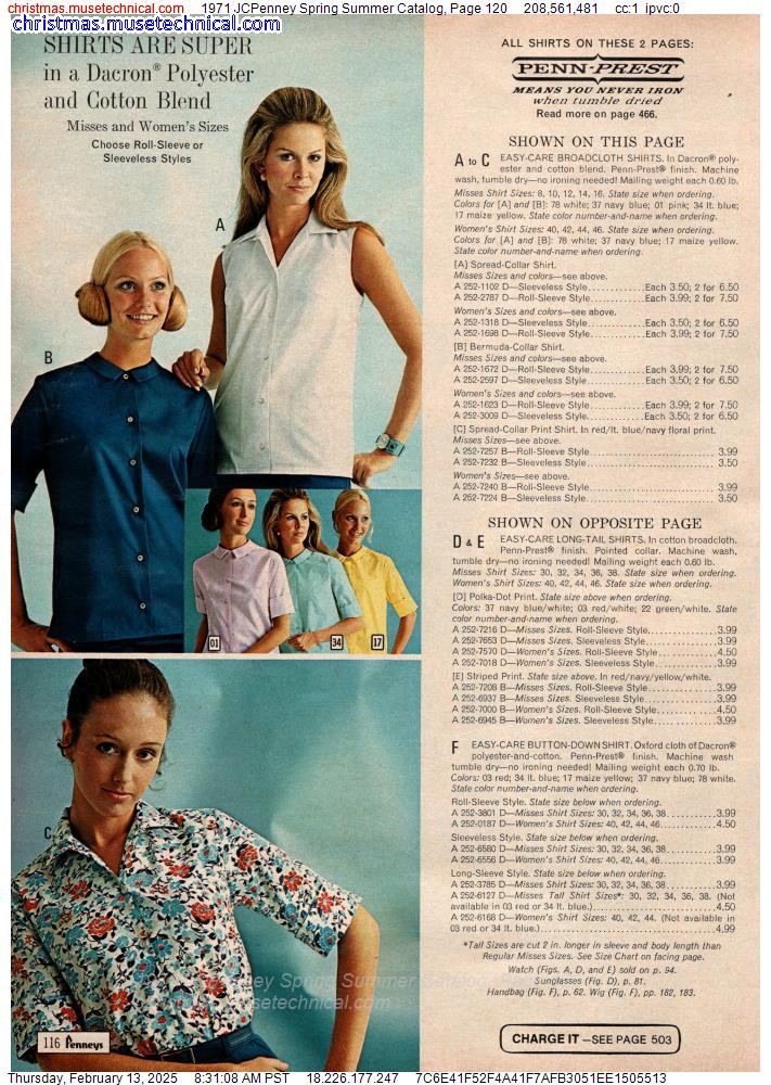 1971 JCPenney Spring Summer Catalog, Page 120