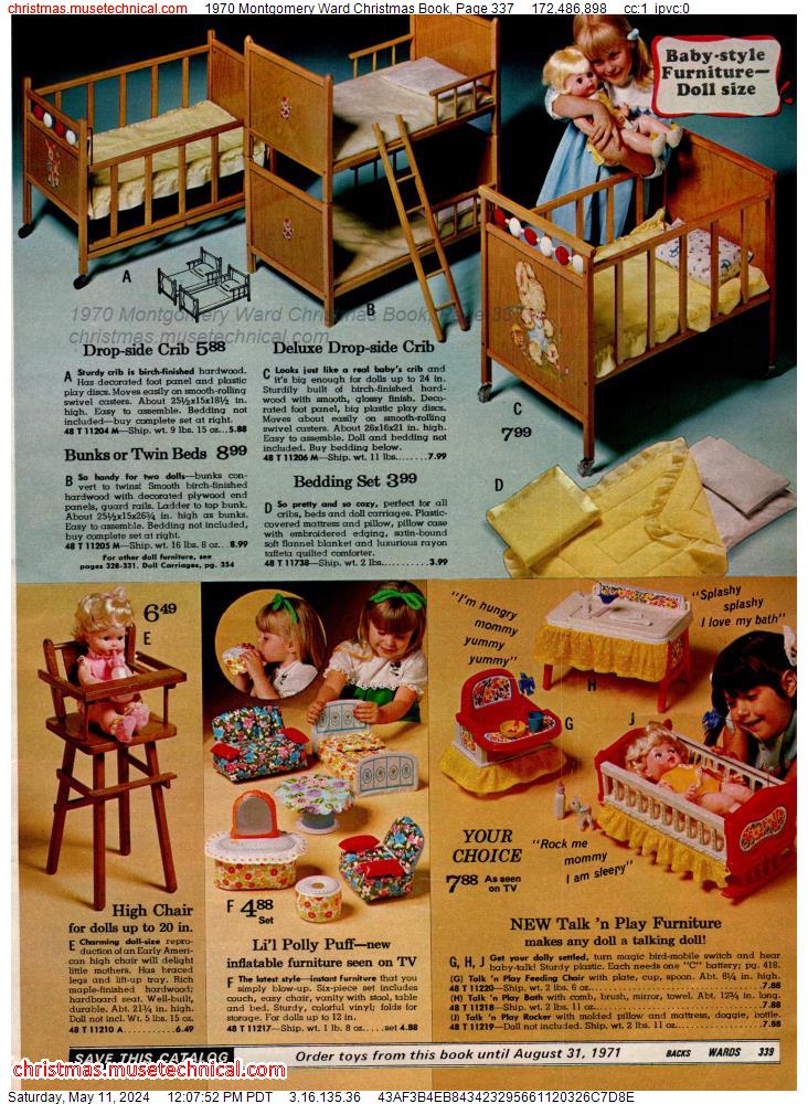 1970 Montgomery Ward Christmas Book, Page 337