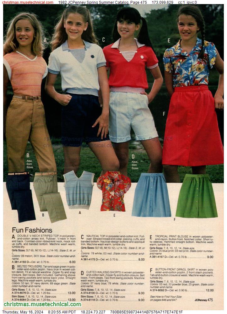 1982 JCPenney Spring Summer Catalog, Page 475