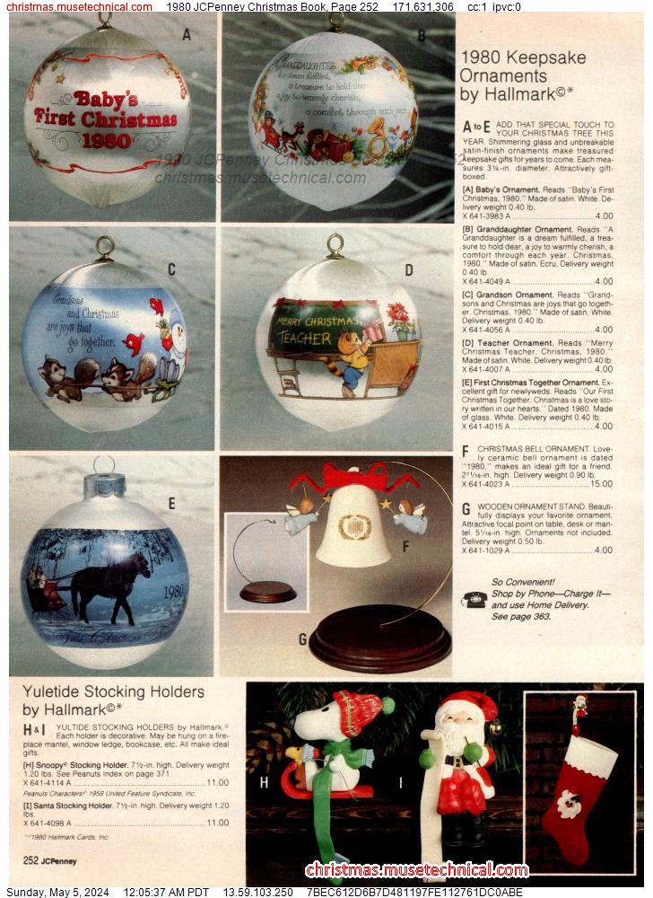 1980 JCPenney Christmas Book, Page 252