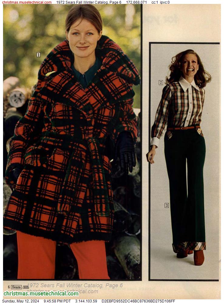 1972 Sears Fall Winter Catalog, Page 6
