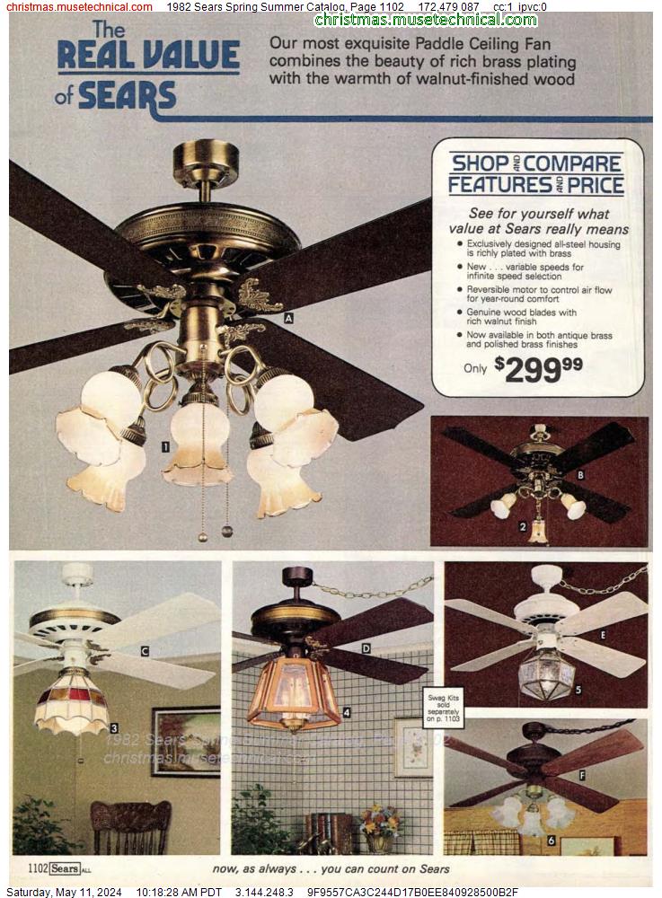 1982 Sears Spring Summer Catalog, Page 1102