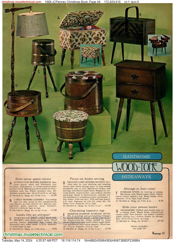 1968 JCPenney Christmas Book, Page 49