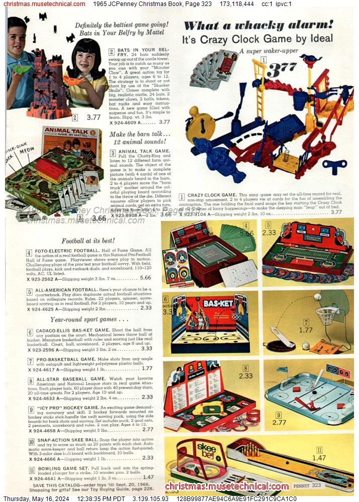 1965 JCPenney Christmas Book, Page 323