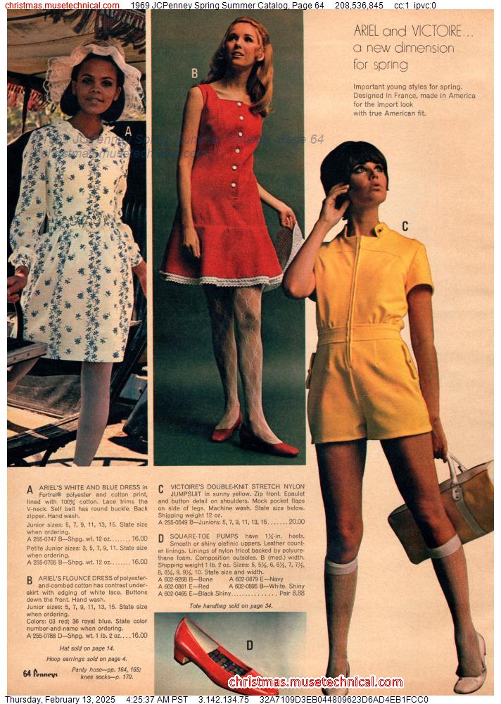 1969 JCPenney Spring Summer Catalog, Page 64