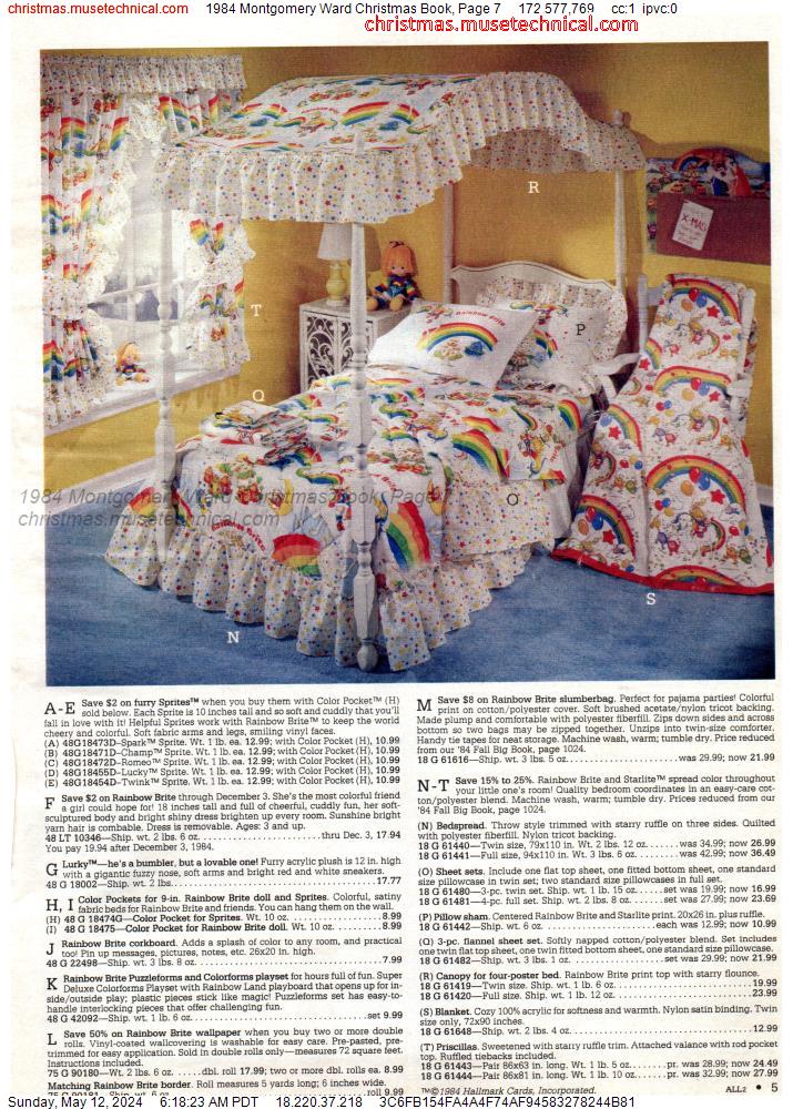 1984 Montgomery Ward Christmas Book, Page 7