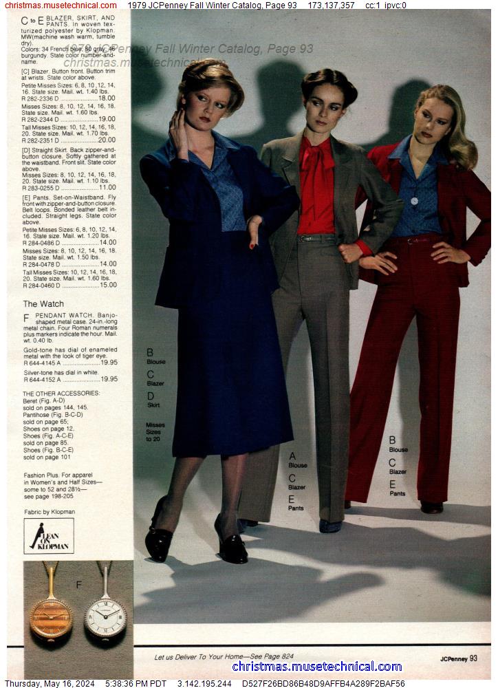 1979 JCPenney Fall Winter Catalog, Page 93