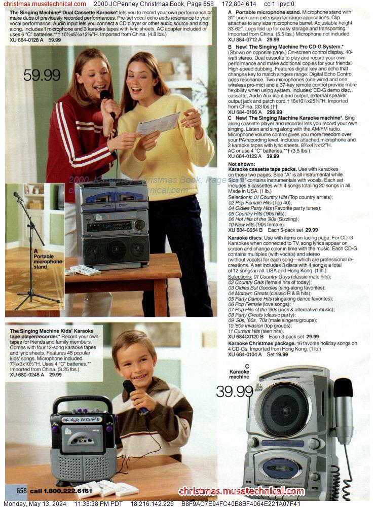 2000 JCPenney Christmas Book, Page 658