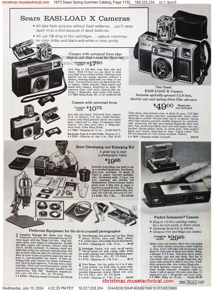 1973 Sears Spring Summer Catalog, Page 1132