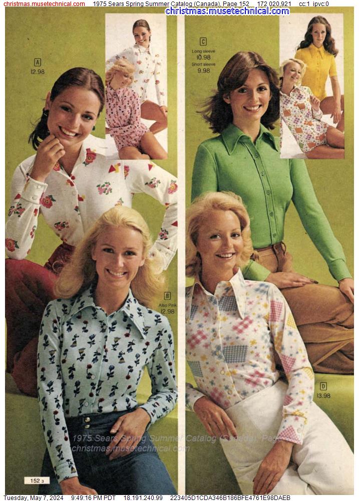 1975 Sears Spring Summer Catalog (Canada), Page 152