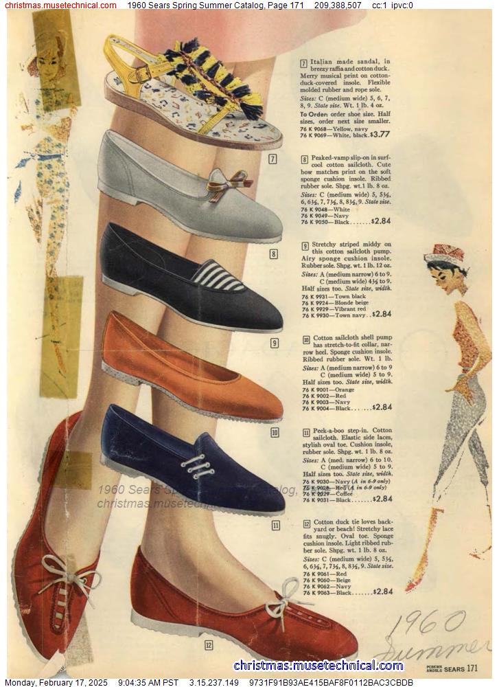 1960 Sears Spring Summer Catalog, Page 171