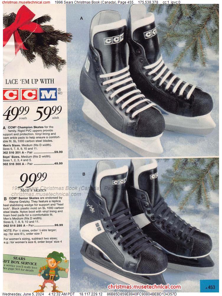 1996 Sears Christmas Book (Canada), Page 455