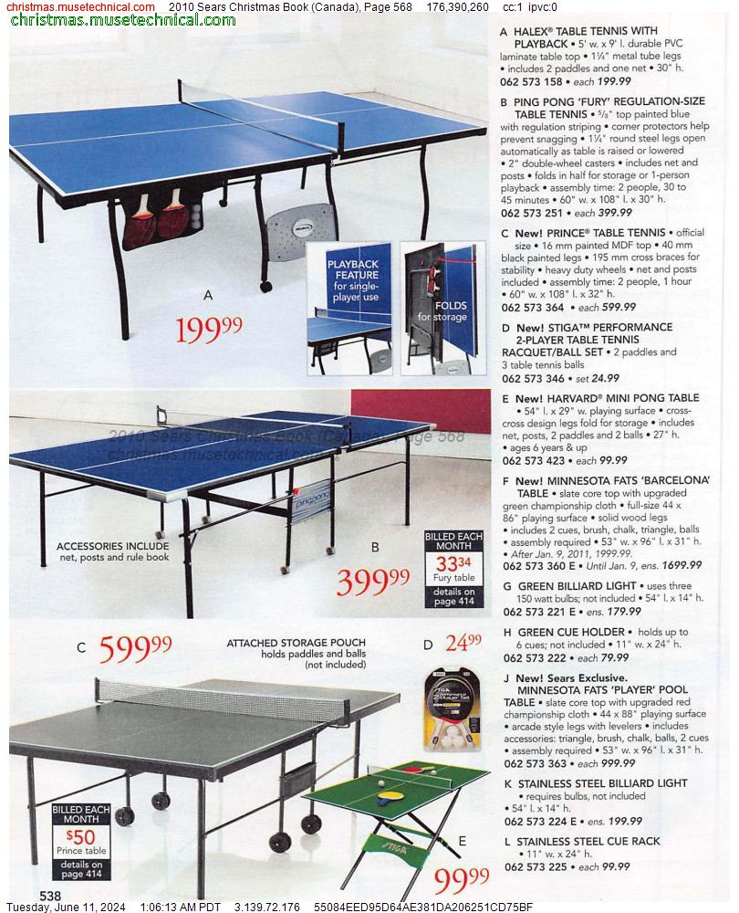 2010 Sears Christmas Book (Canada), Page 568