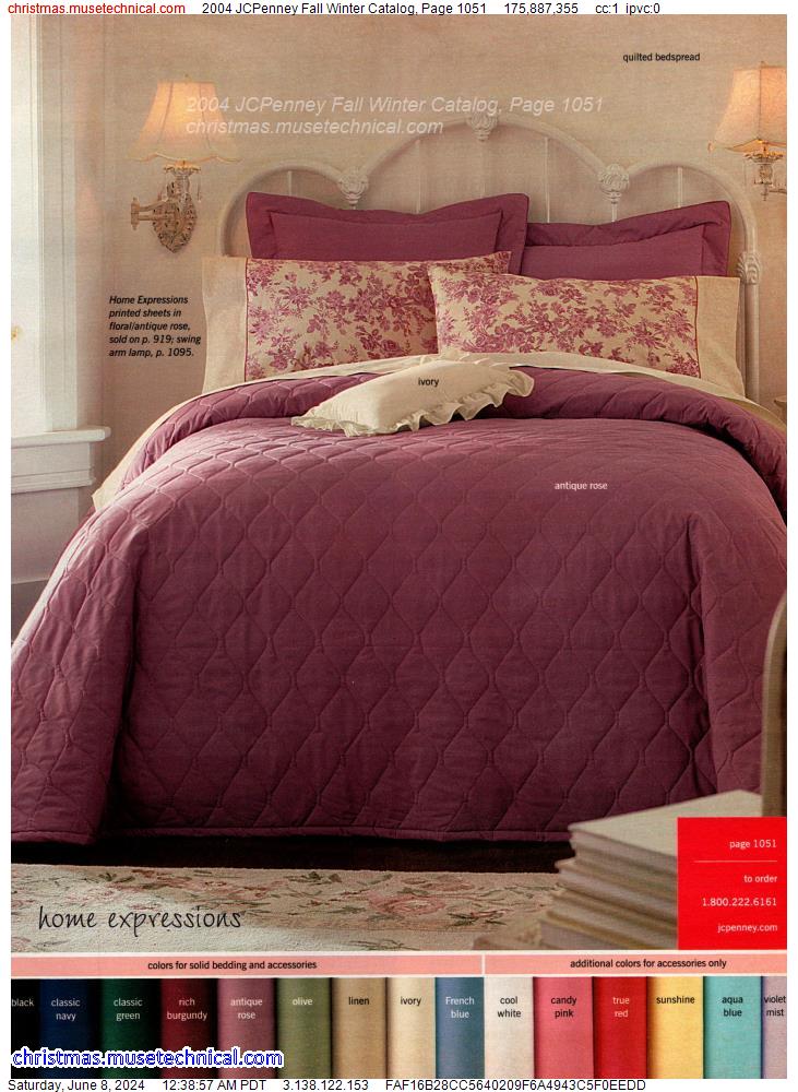 2004 JCPenney Fall Winter Catalog, Page 1051