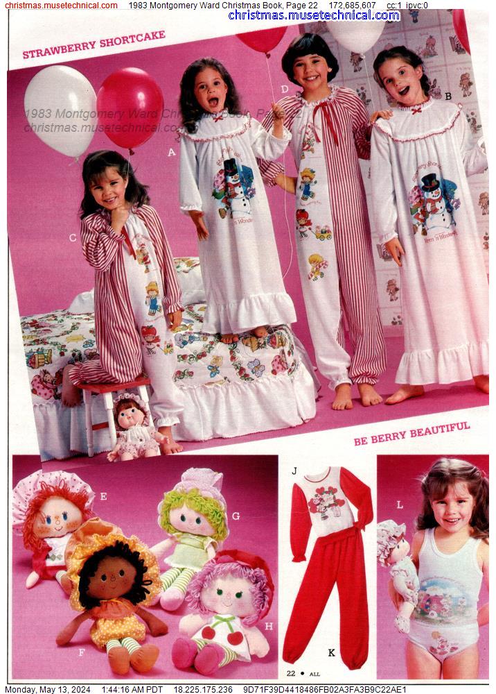 1983 Montgomery Ward Christmas Book, Page 22