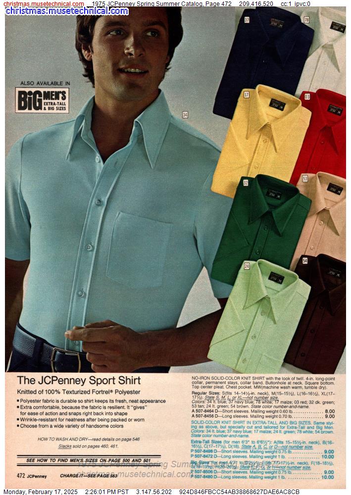 1975 JCPenney Spring Summer Catalog, Page 472