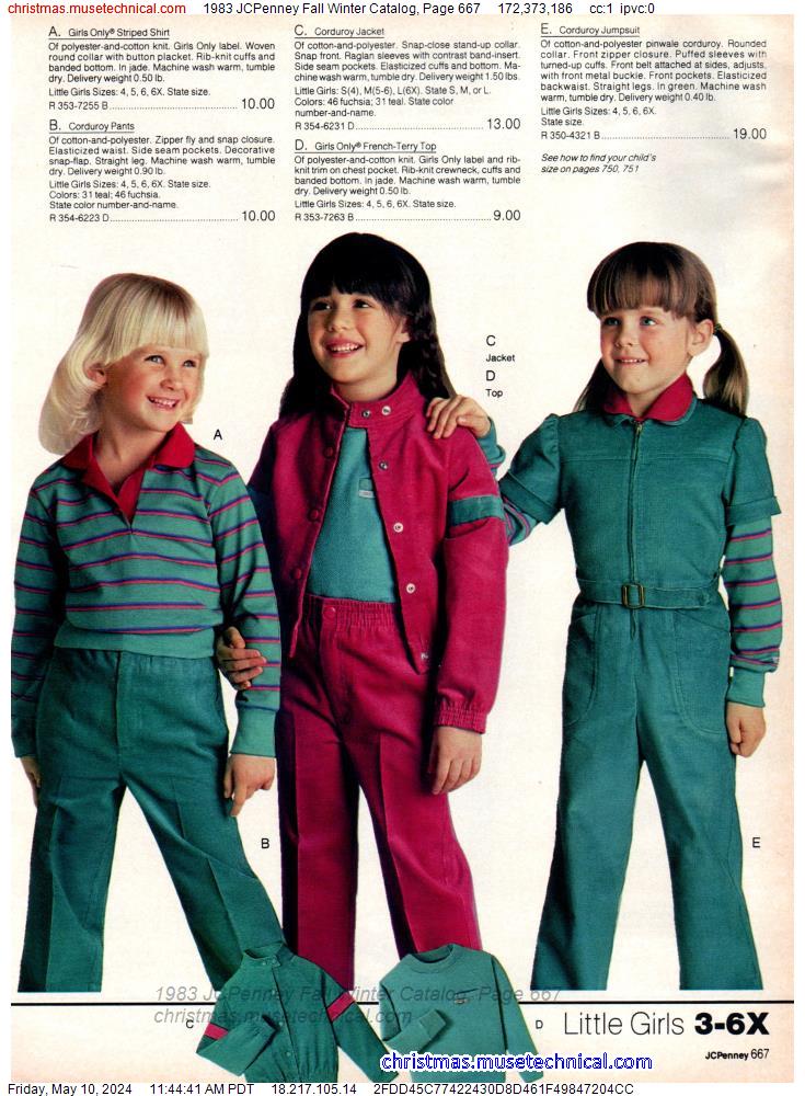 1983 JCPenney Fall Winter Catalog, Page 667 - Catalogs & Wishbooks