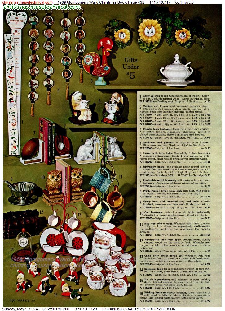 1969 Montgomery Ward Christmas Book, Page 432
