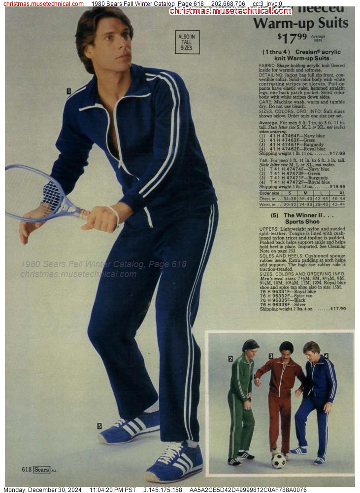 1980 Sears Fall Winter Catalog, Page 618