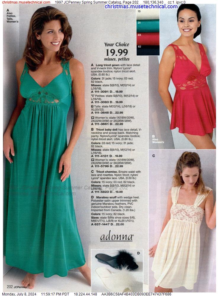 1997 JCPenney Spring Summer Catalog, Page 202