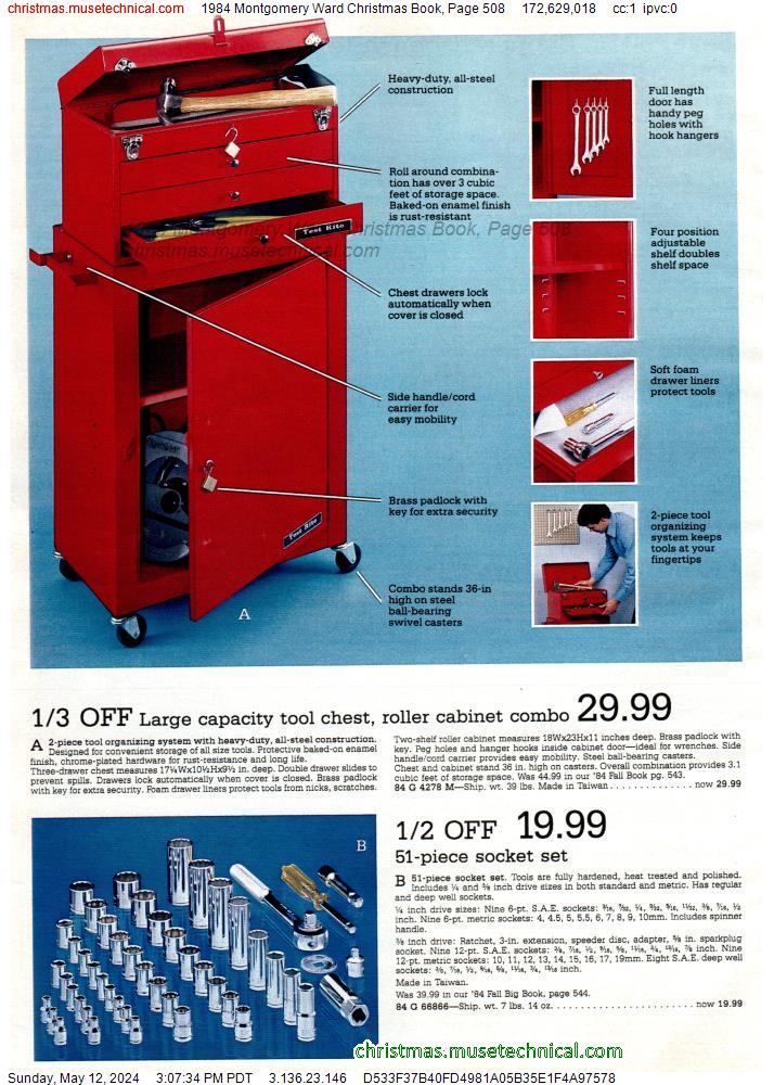 1984 Montgomery Ward Christmas Book, Page 508