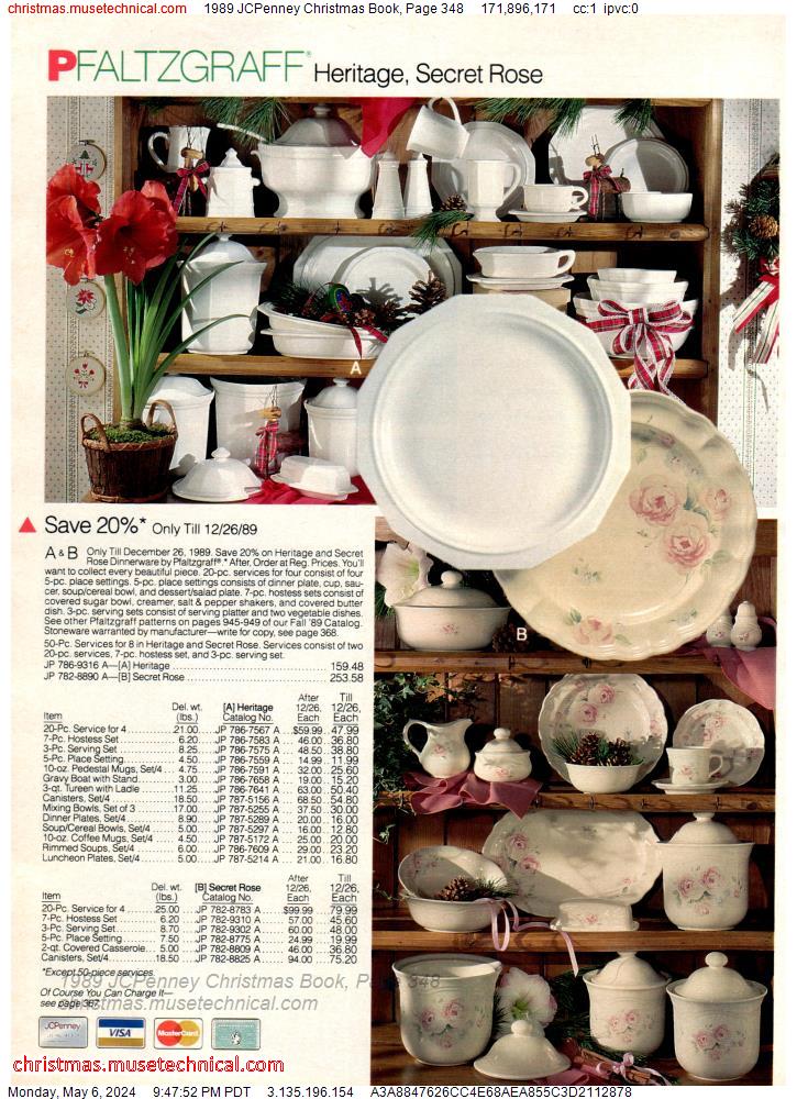 1989 JCPenney Christmas Book, Page 348