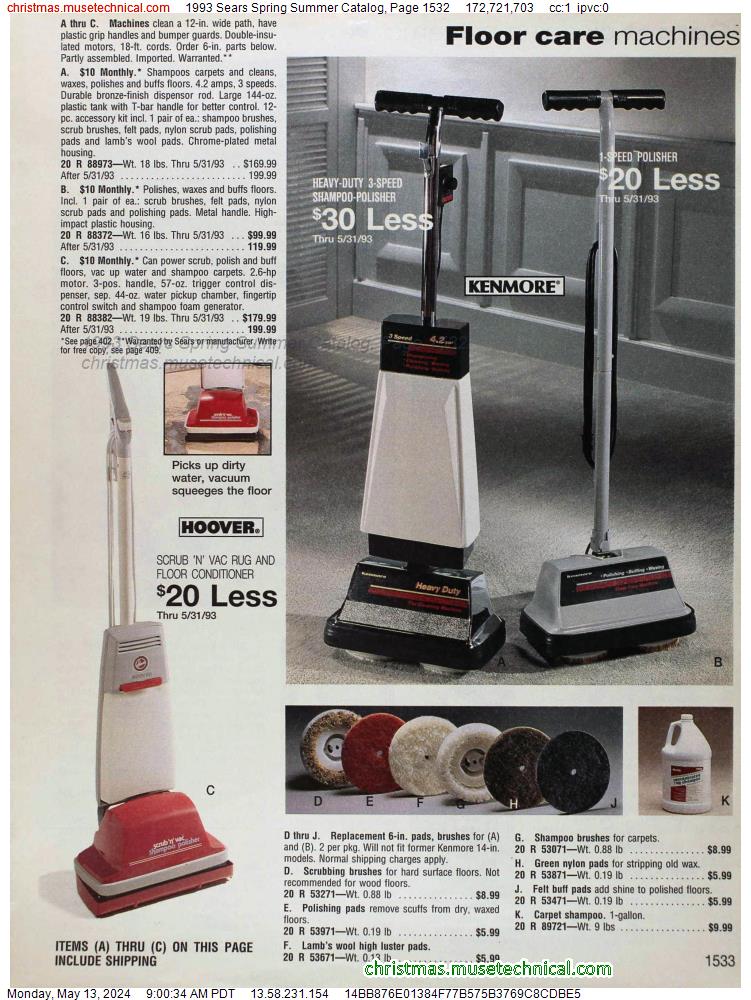 1993 Sears Spring Summer Catalog, Page 1532