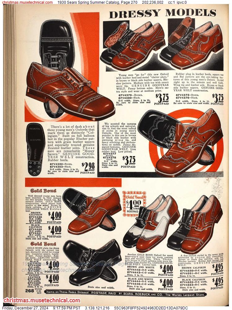 1930 Sears Spring Summer Catalog, Page 270