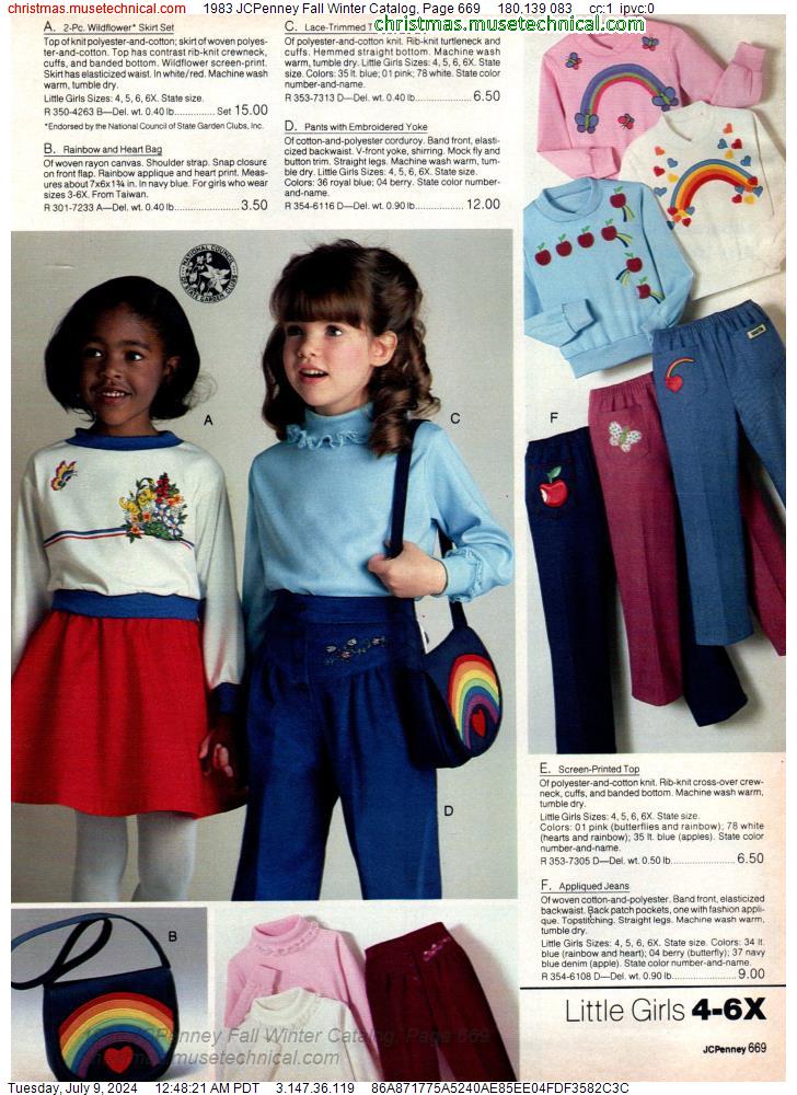 1983 JCPenney Fall Winter Catalog, Page 669