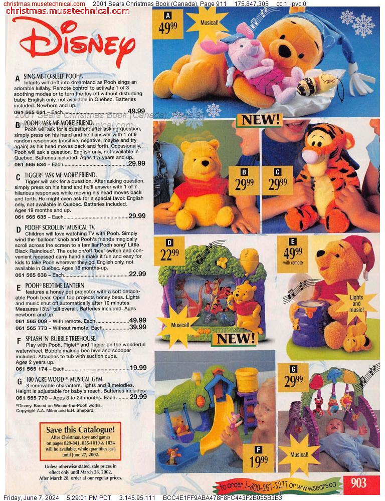 2001 Sears Christmas Book (Canada), Page 911