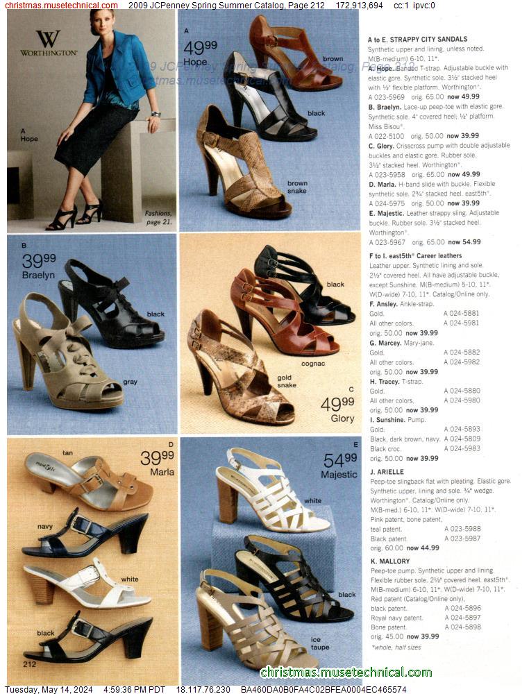 2009 JCPenney Spring Summer Catalog, Page 212