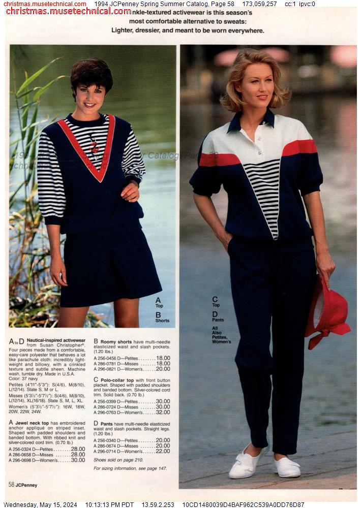 1994 JCPenney Spring Summer Catalog, Page 58