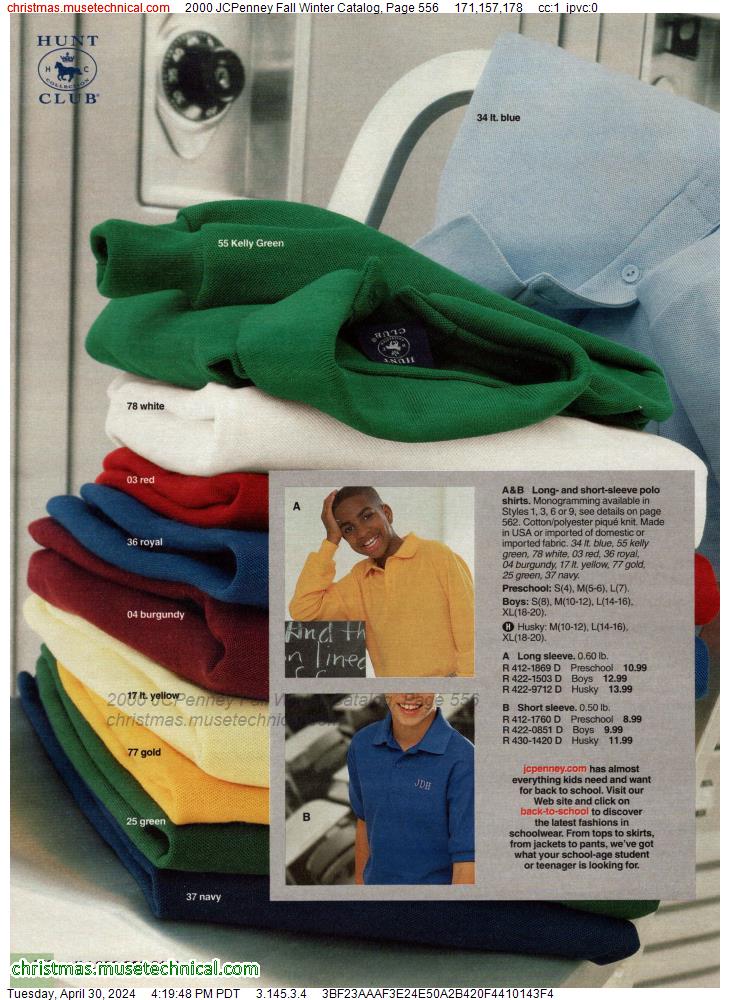2000 JCPenney Fall Winter Catalog, Page 556