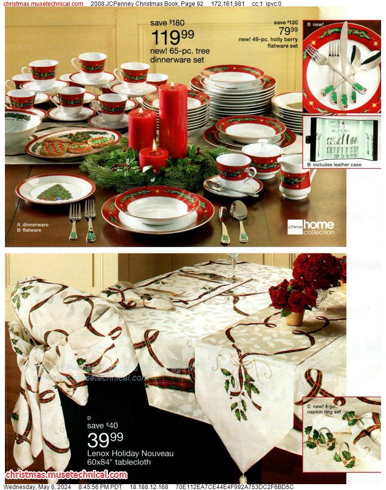 2008 JCPenney Christmas Book, Page 92