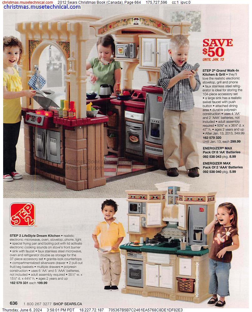 2012 Sears Christmas Book (Canada), Page 664
