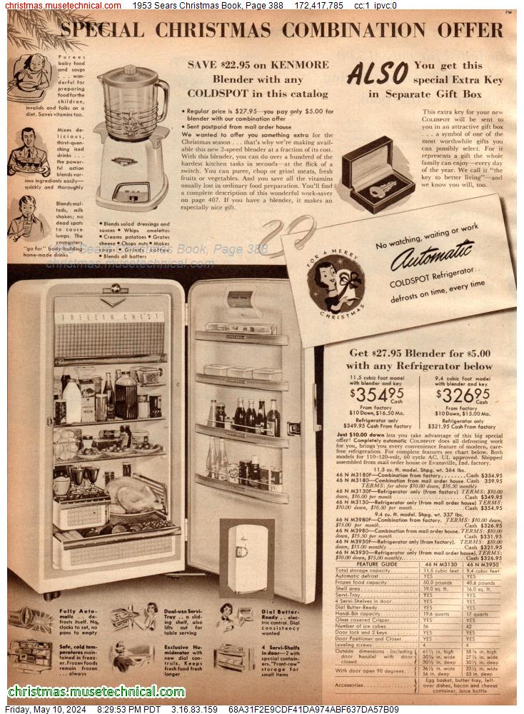 1953 Sears Christmas Book, Page 388