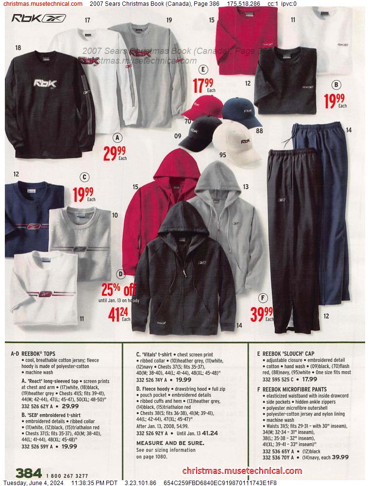 2007 Sears Christmas Book (Canada), Page 386