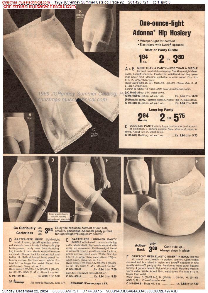 1969 JCPenney Summer Catalog, Page 92