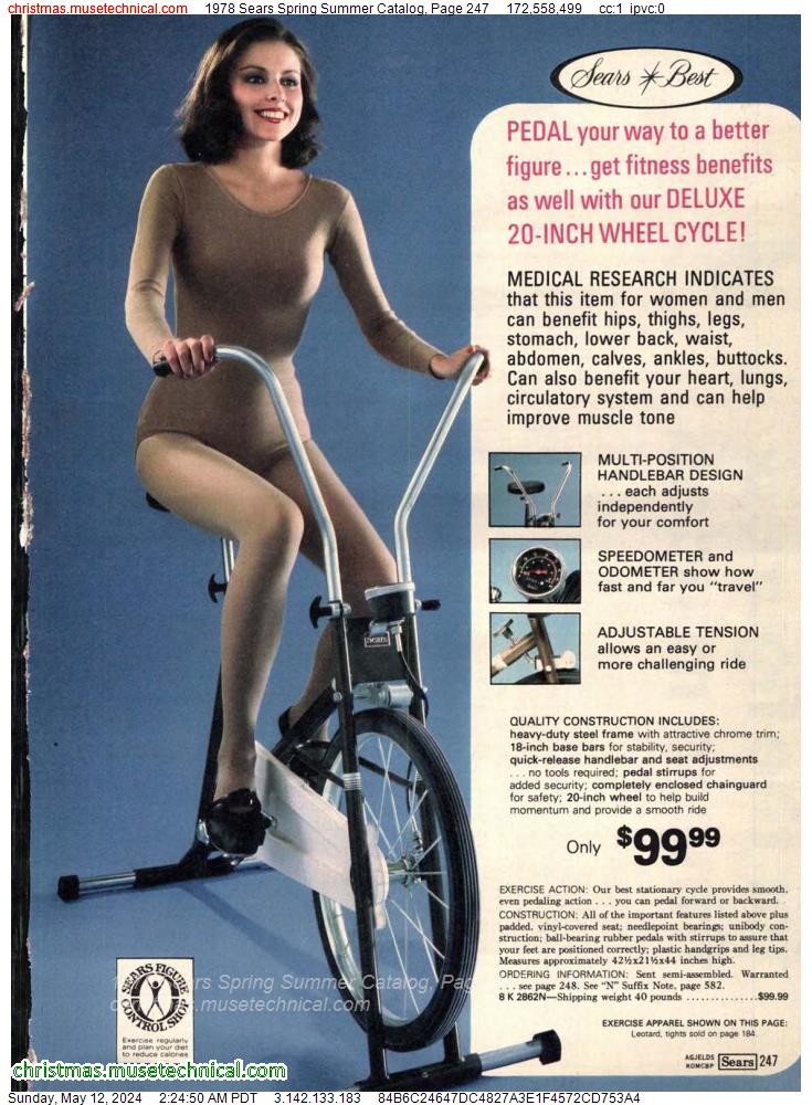 1978 Sears Spring Summer Catalog, Page 247