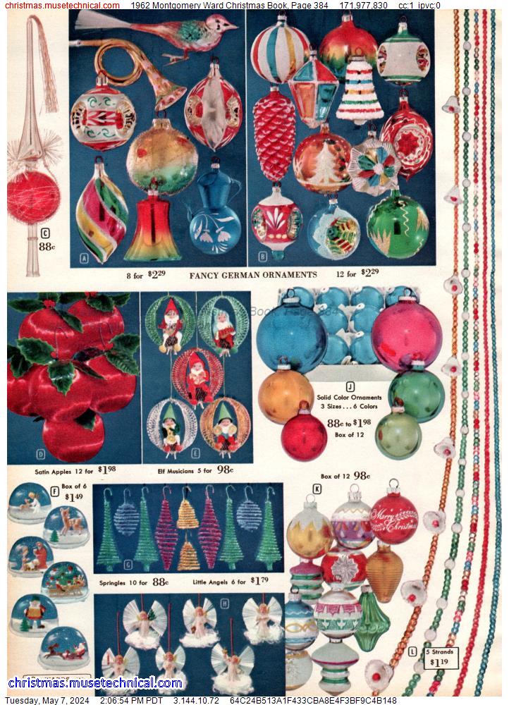 1962 Montgomery Ward Christmas Book, Page 384