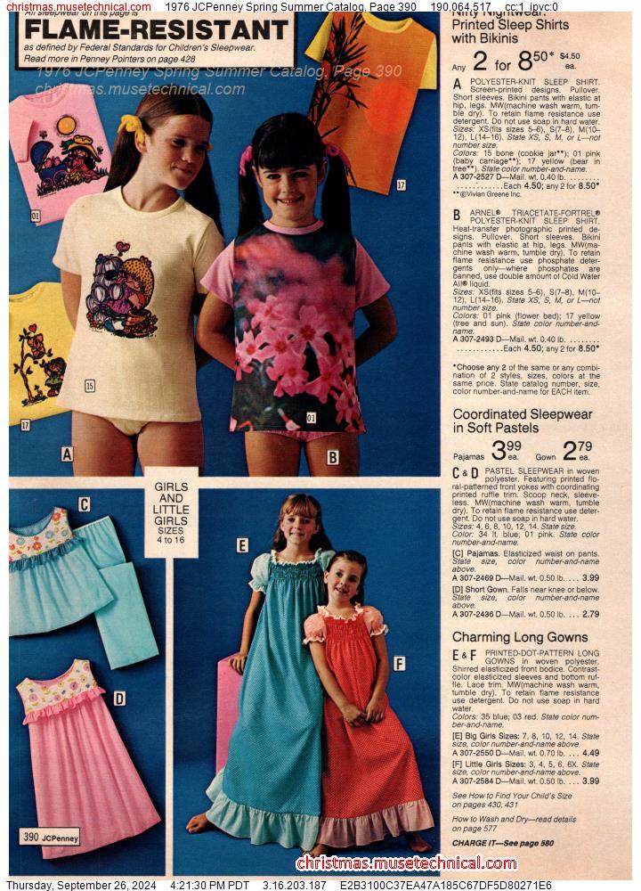 1976 JCPenney Spring Summer Catalog, Page 390