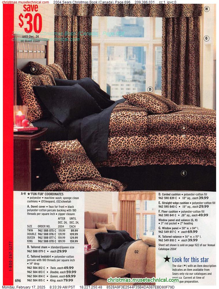 2004 Sears Christmas Book (Canada), Page 696