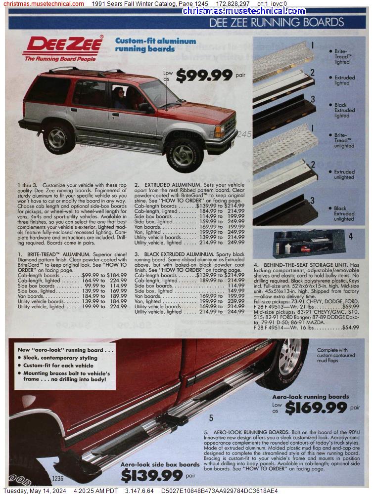 1991 Sears Fall Winter Catalog, Page 1245