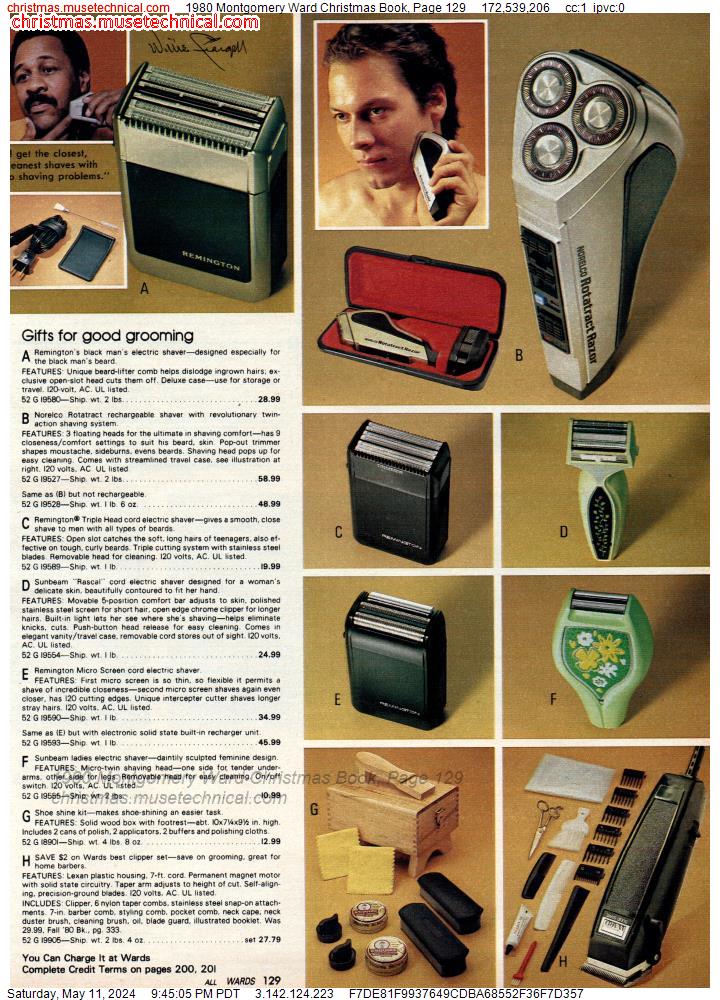 1980 Montgomery Ward Christmas Book, Page 129