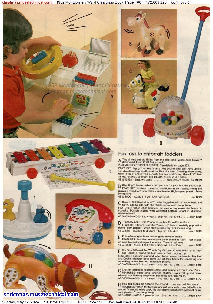 1982 Montgomery Ward Christmas Book, Page 466